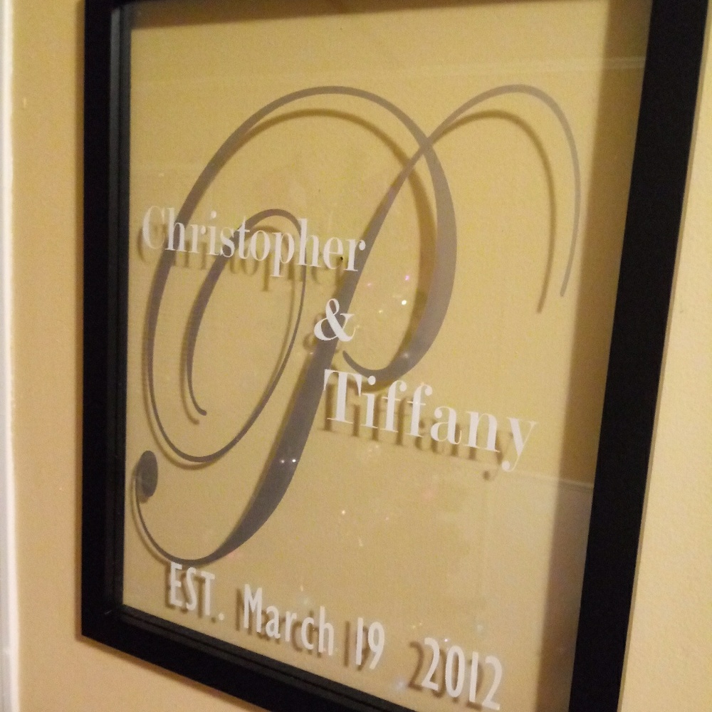 Special offer personalized picture frame!